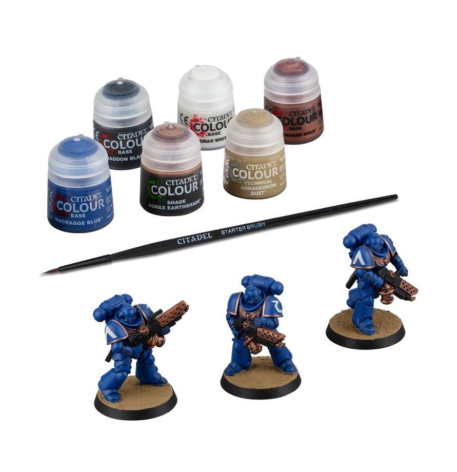 Space Marines: Set Marines Infernus + Colori