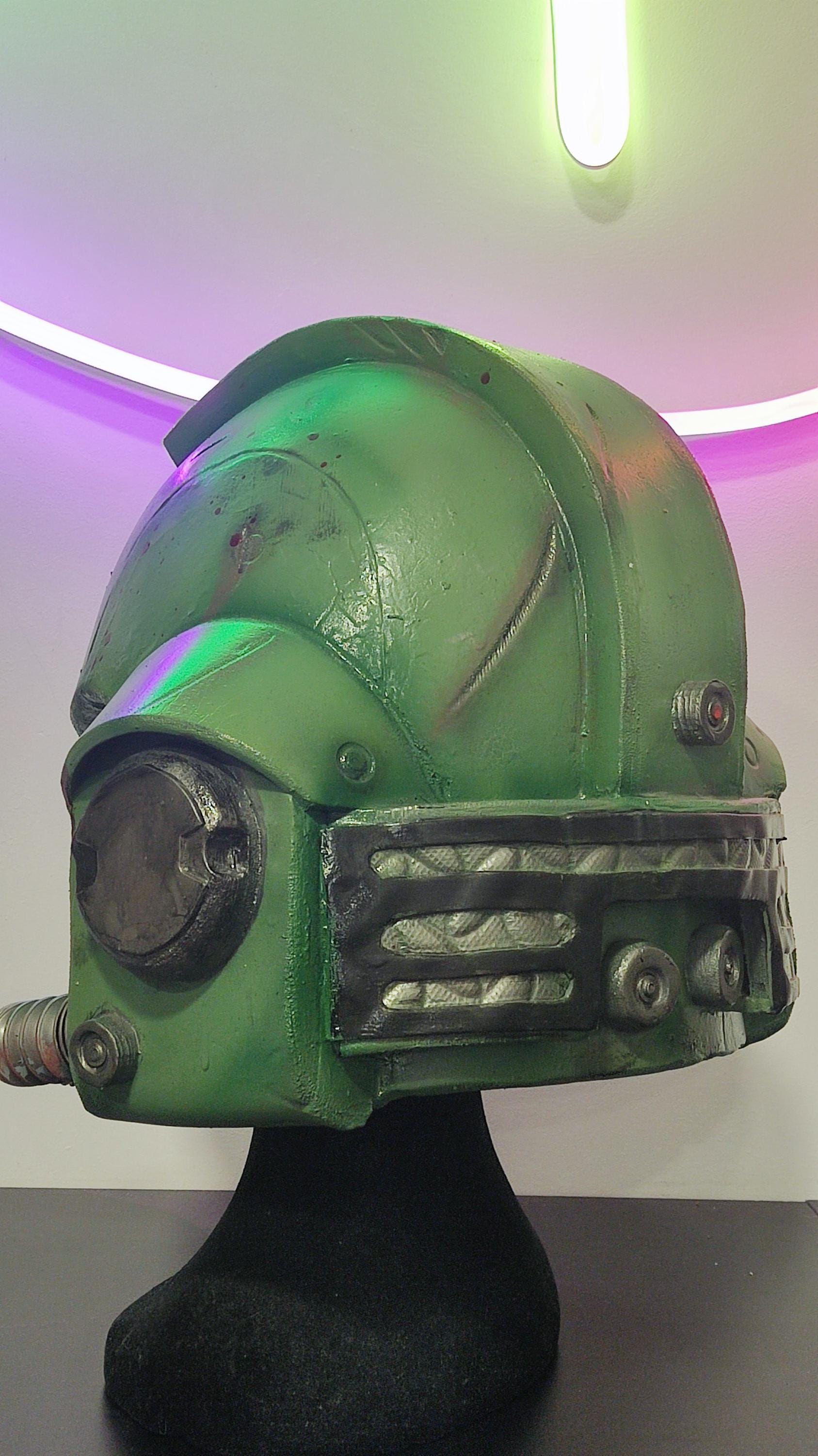 WARHAMMER HELMET (Death Guard nurgle skin)