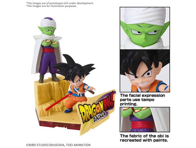 DRAGON BALL DAIMA SON GOKU & PICCOLO MK Model Kit Bandai Model Kit Gunpla